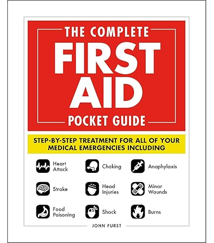 健康・医学 Comprehensive Guide to First Aid CPR AED Urgent First Aid Guide with CPR & AED - 52 Pages | Full Color